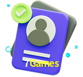 Tornar-se um membro do 7Games é muito simples