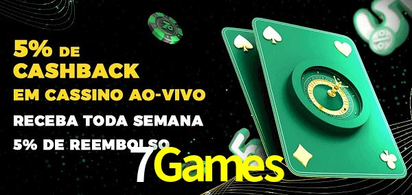 Promoções do cassino ao Vivo 7Games
